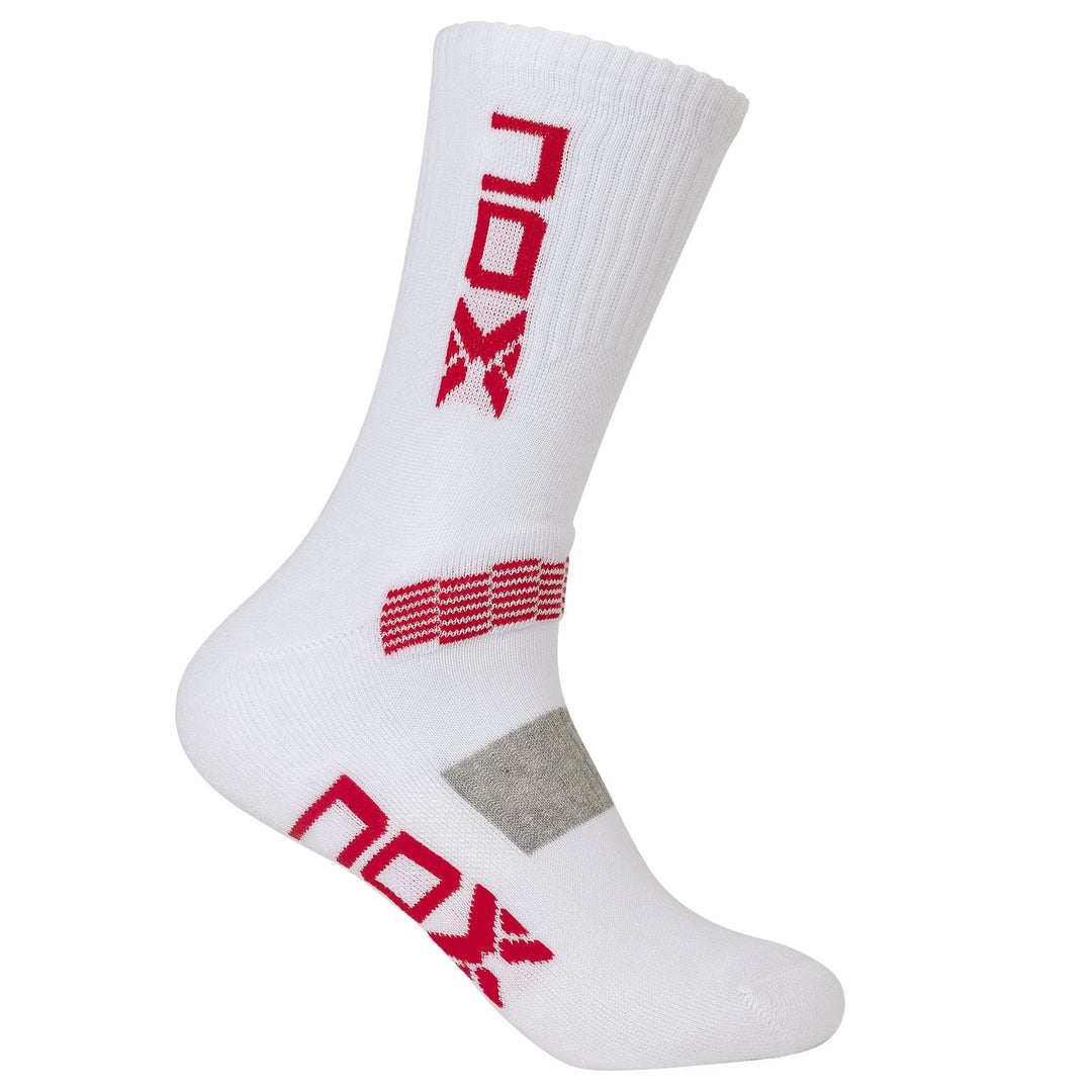 Nox Socks - White/Red