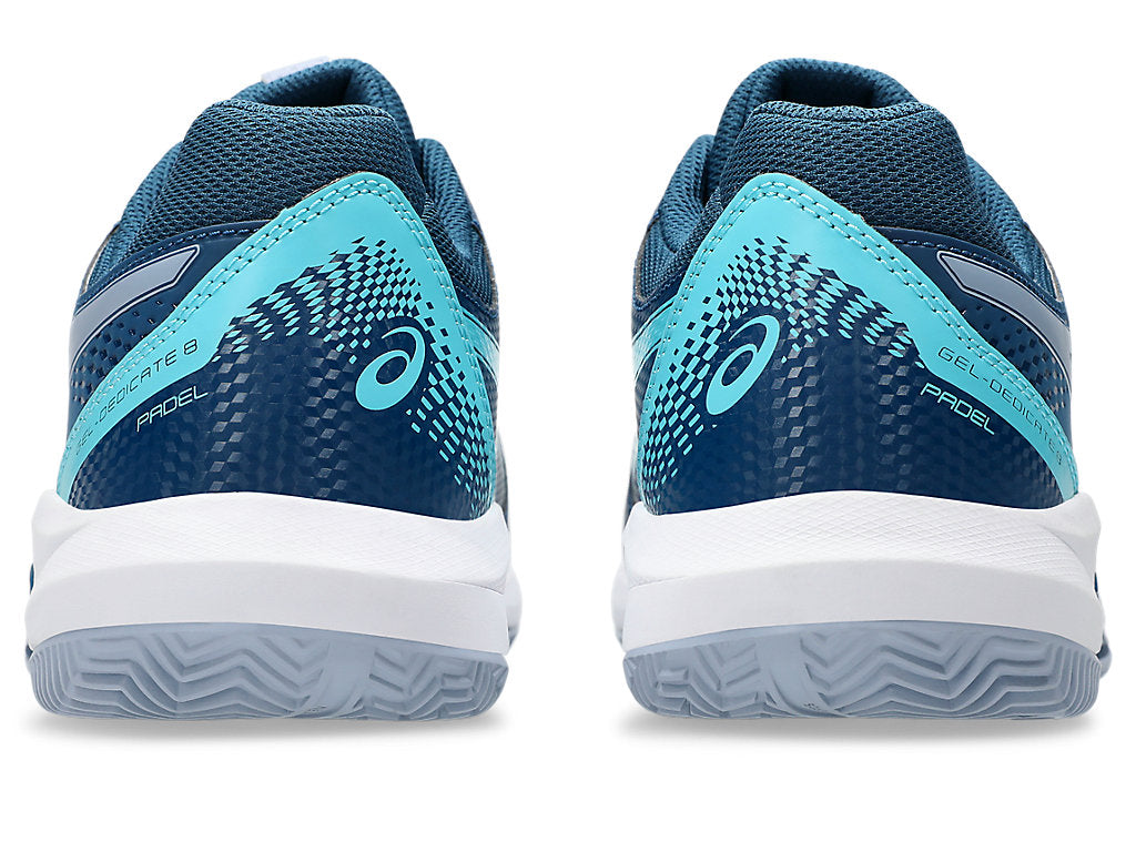 Gel- Dedicate 8 Padel - Mako/Grey Blue
