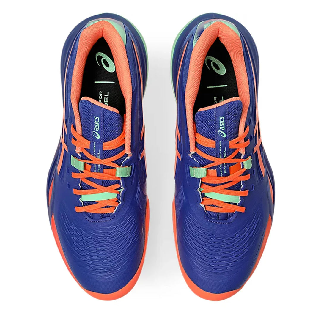 Gel-Resolution X Padel - Dark CobaltT/Vivid Coral