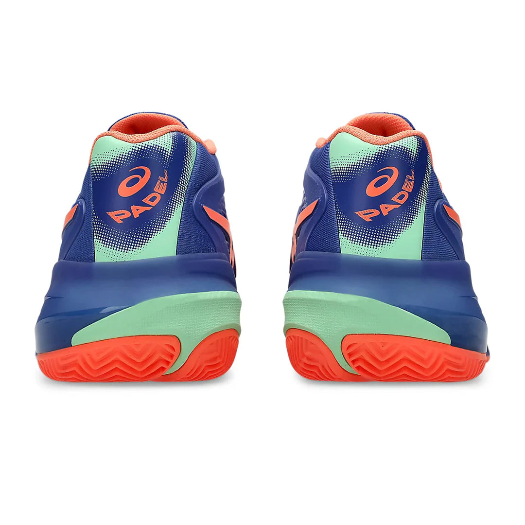 Gel-Resolution X Padel - Dark CobaltT/Vivid Coral