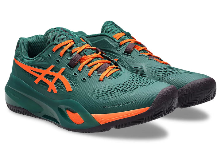 Gel- Reslution X Padel Jewel Green/Energy Orange