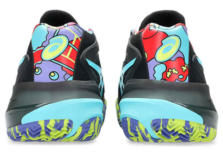 Gel- Resolution x Padel L.E - Black/Energy Aqua