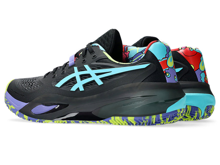 Gel- Resolution x Padel L.E - Black/Energy Aqua
