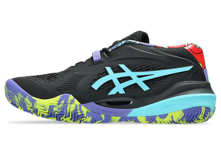 Gel- Resolution x Padel L.E - Black/Energy Aqua