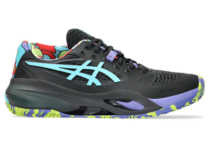Gel- Resolution x Padel L.E - Black/Energy Aqua