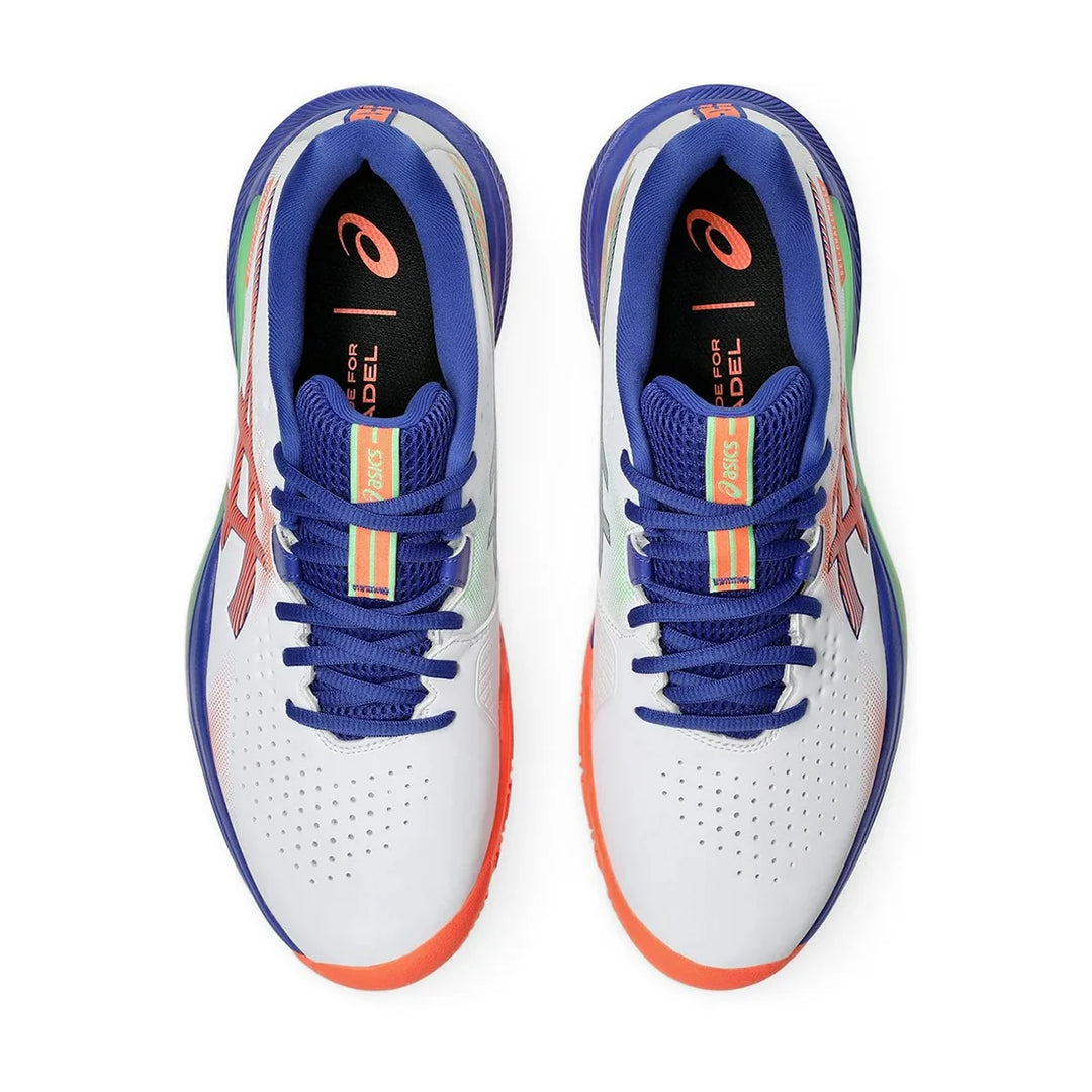 Gel-Challenger 15 Padel - White/Vivid Coral