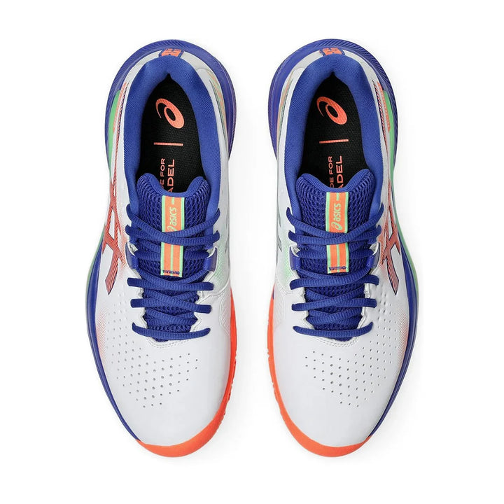 Gel-Challenger 15 Padel - White/Vivid Coral