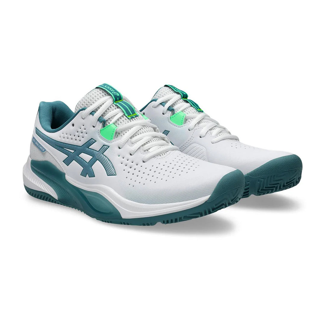 Gel - Challenger 15 Padel - White/Misty Pine