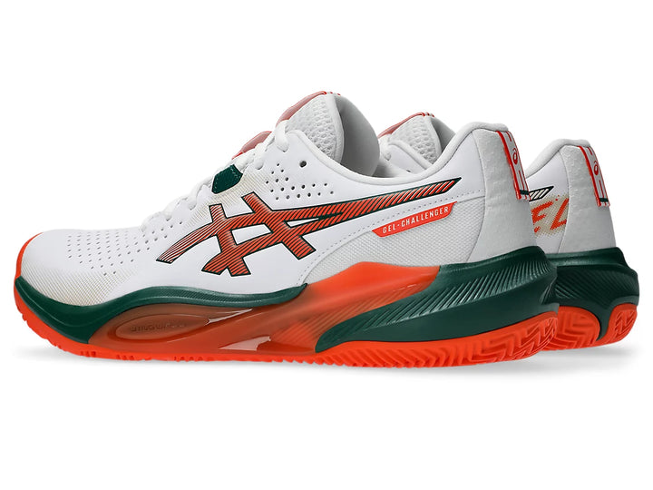 Gel- Challenger 15 Padel White/Energy Orange