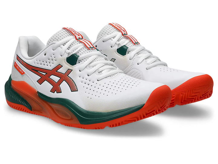 Gel- Challenger 15 Padel White/Energy Orange