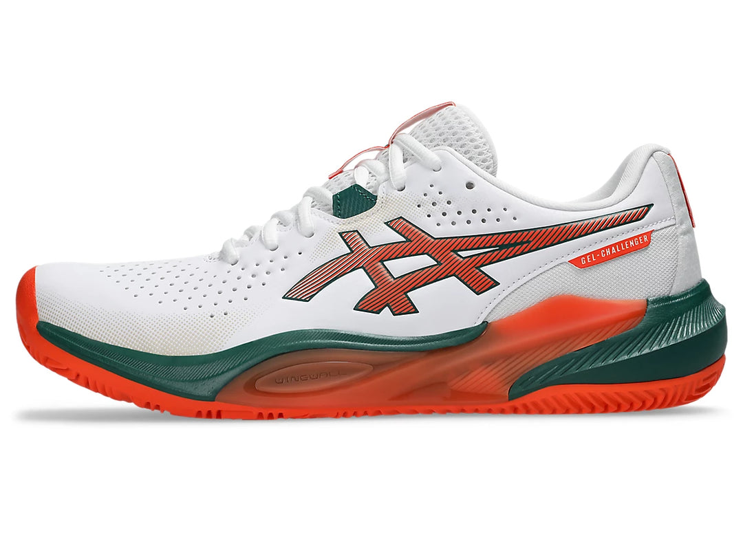 Gel- Challenger 15 Padel White/Energy Orange