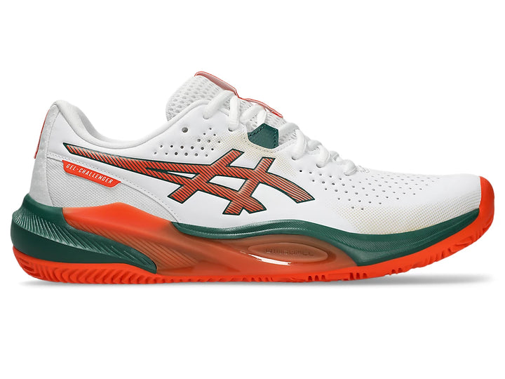 Gel- Challenger 15 Padel White/Energy Orange