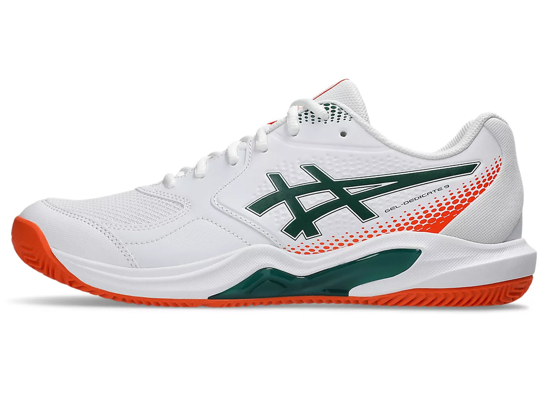 Gel- Dedicate 9 Padel White / Jewel Green