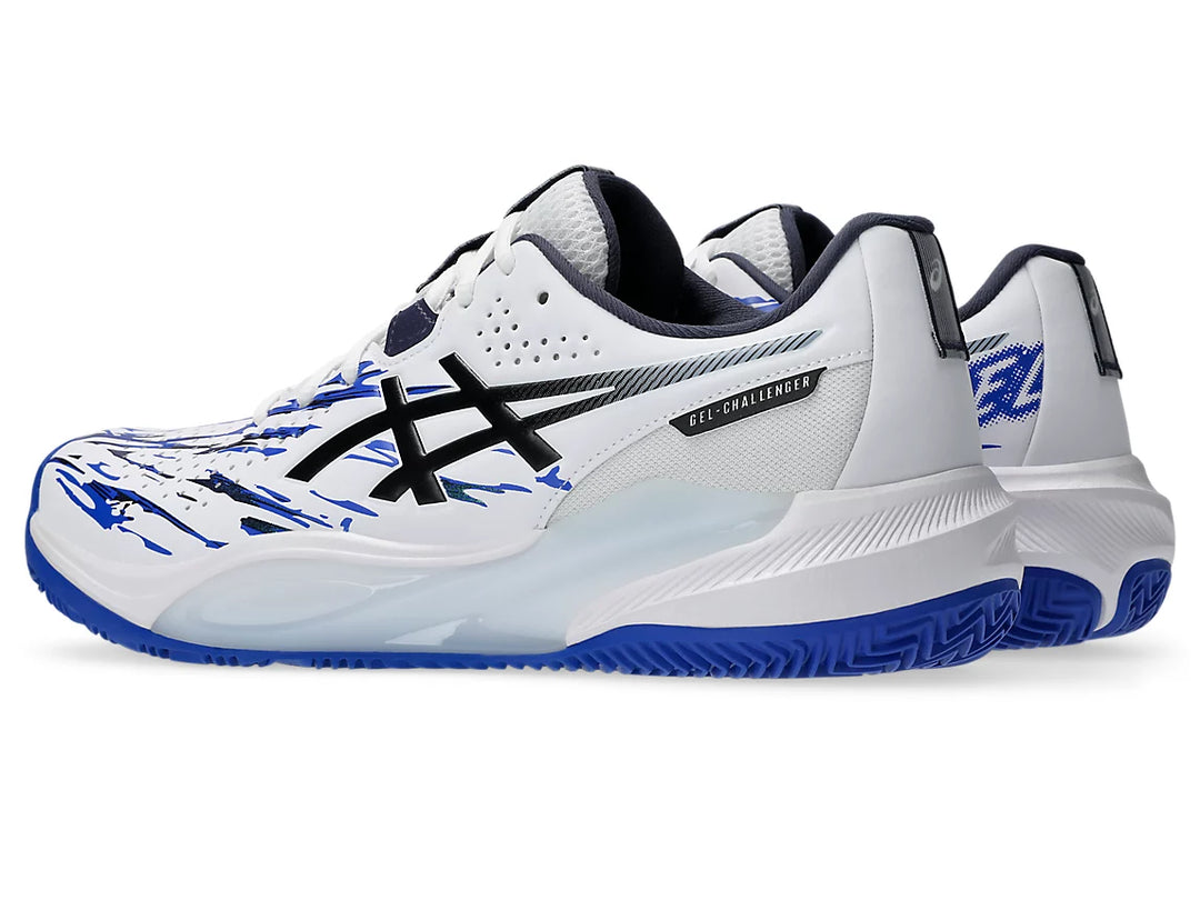 Gel- Challenger 15 Padel White/Indigo Fog