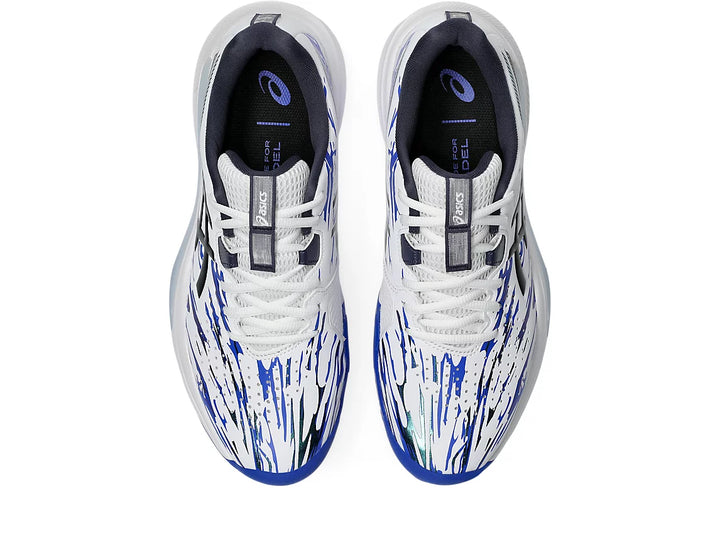 Gel- Challenger 15 Padel White/Indigo Fog