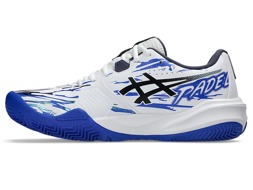 Gel- Challenger 15 Padel White/Indigo Fog