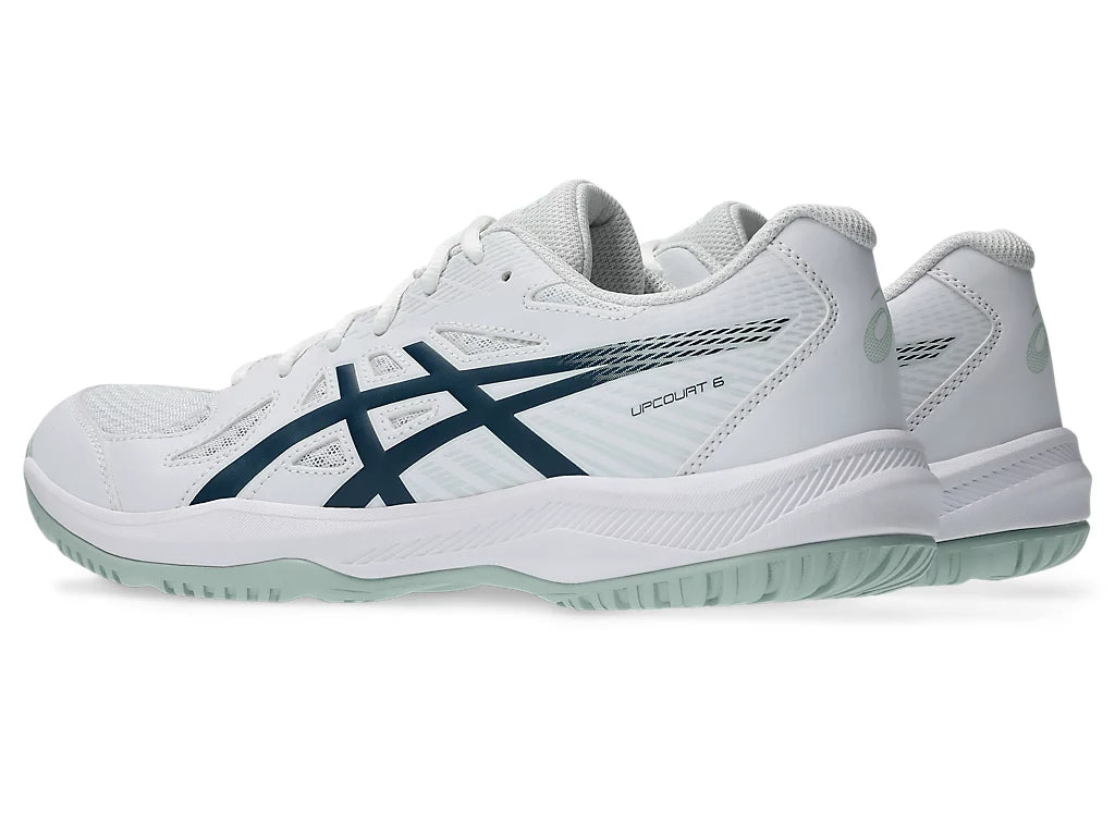 Upcourt 6 - White/Tranquil Teal