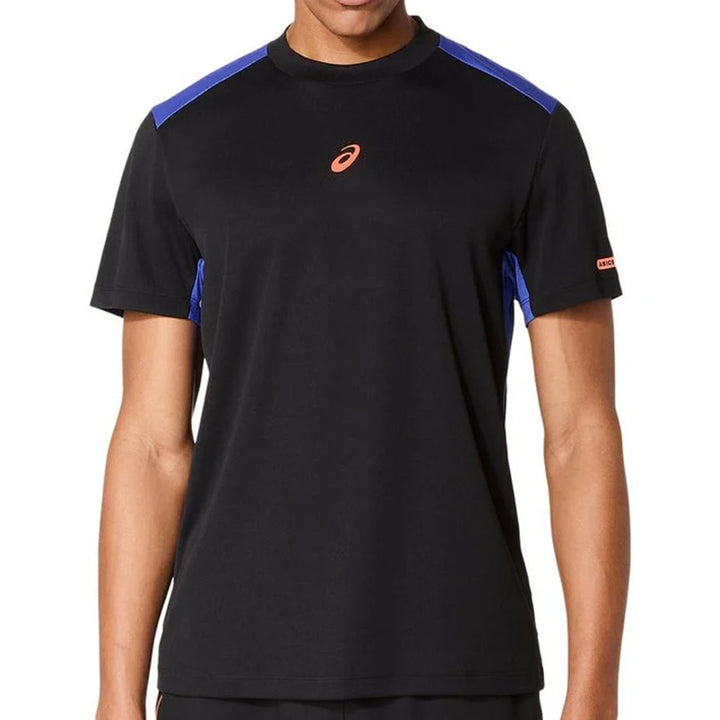 Padel Court ss Top - Performance Black/Dark Cobalt