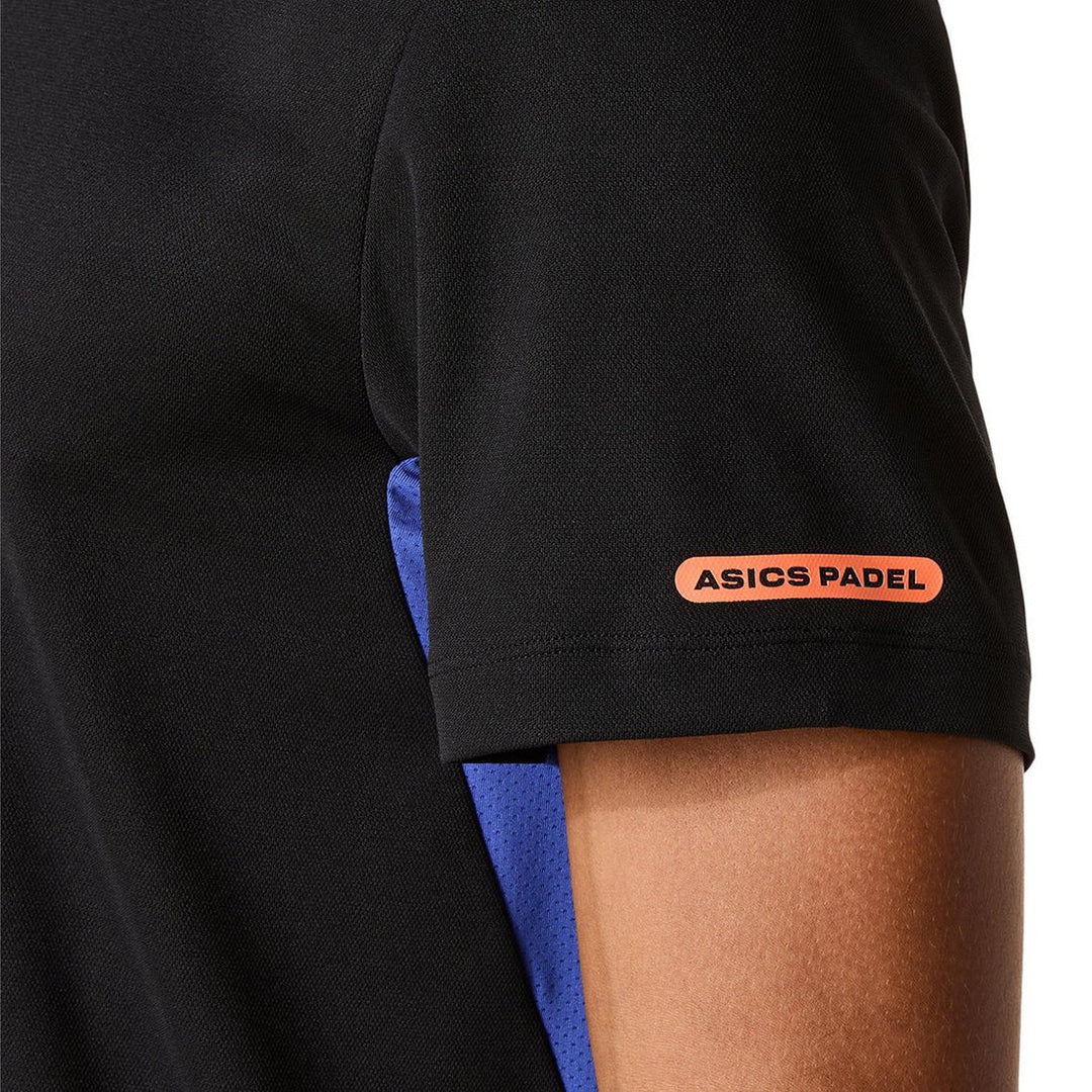 Padel Court ss Top - Performance Black/Dark Cobalt
