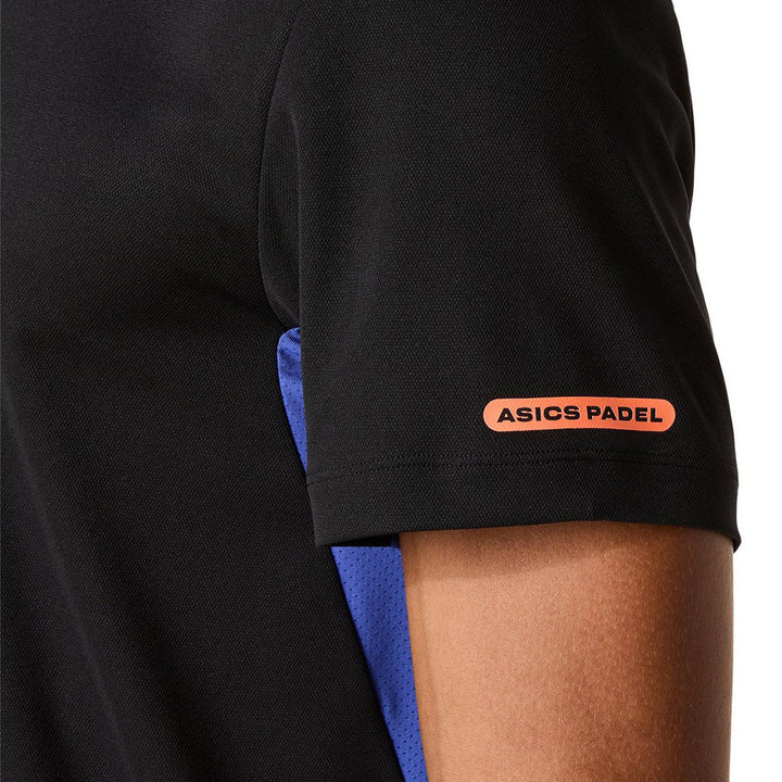 Padel Court ss Top - Performance Black/Dark Cobalt