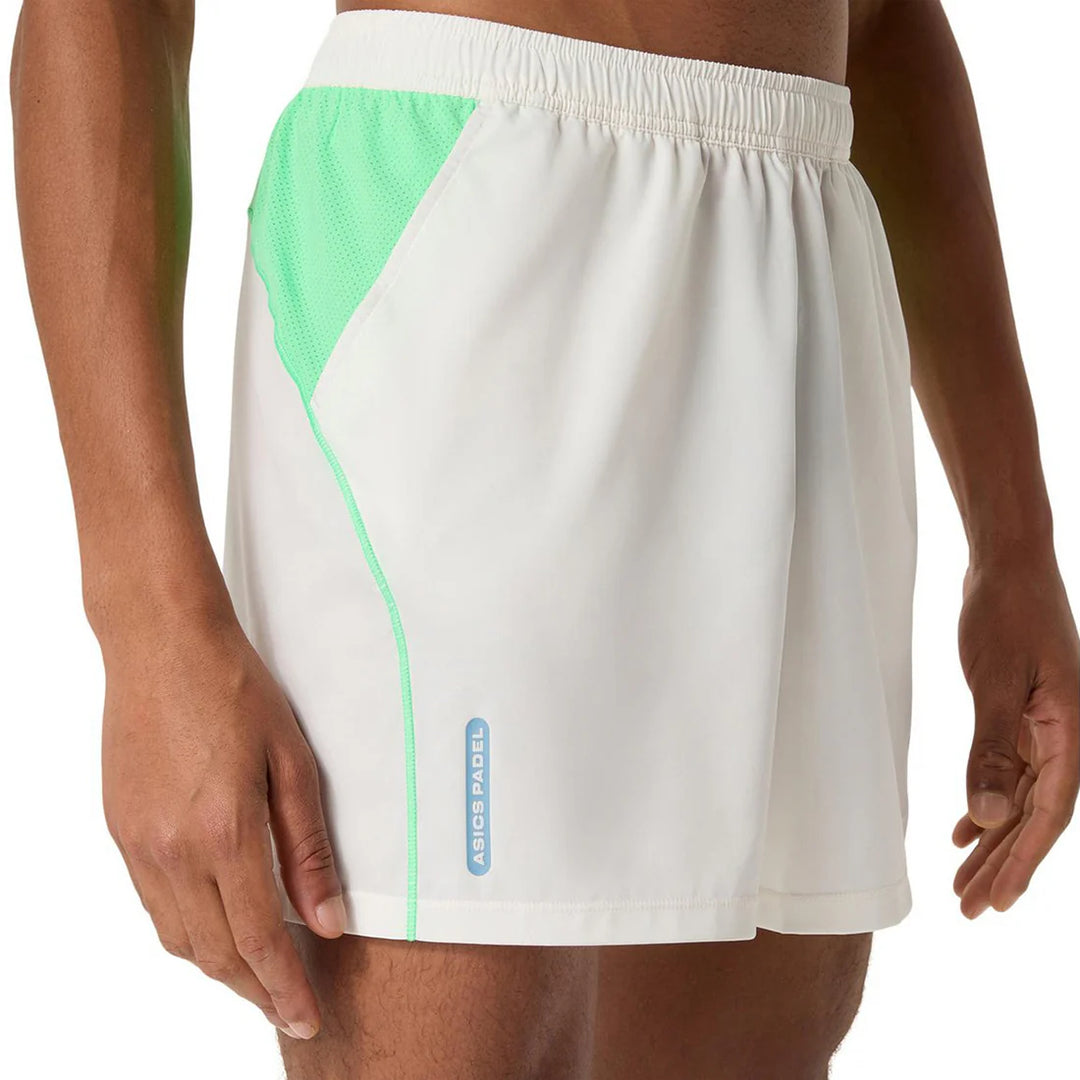 Padel Court 7in Short - Cream/Vital Green