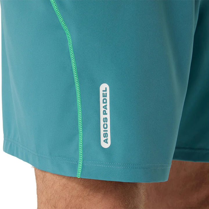 Padel Court 7in Short - Misty Pine/Vital Green