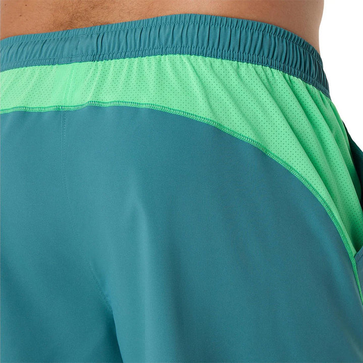 Padel Court 7in Short - Misty Pine/Vital Green