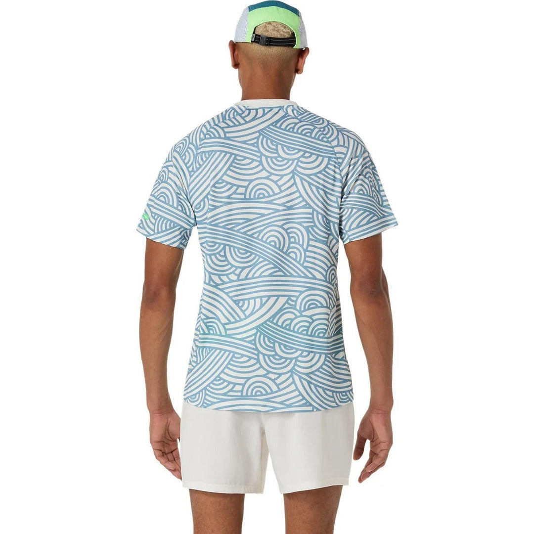 Padel Court All Over Print - Cream/Saba Blue