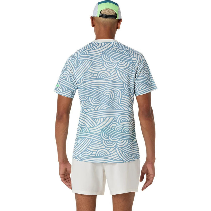 Padel Court All Over Print - Cream/Saba Blue
