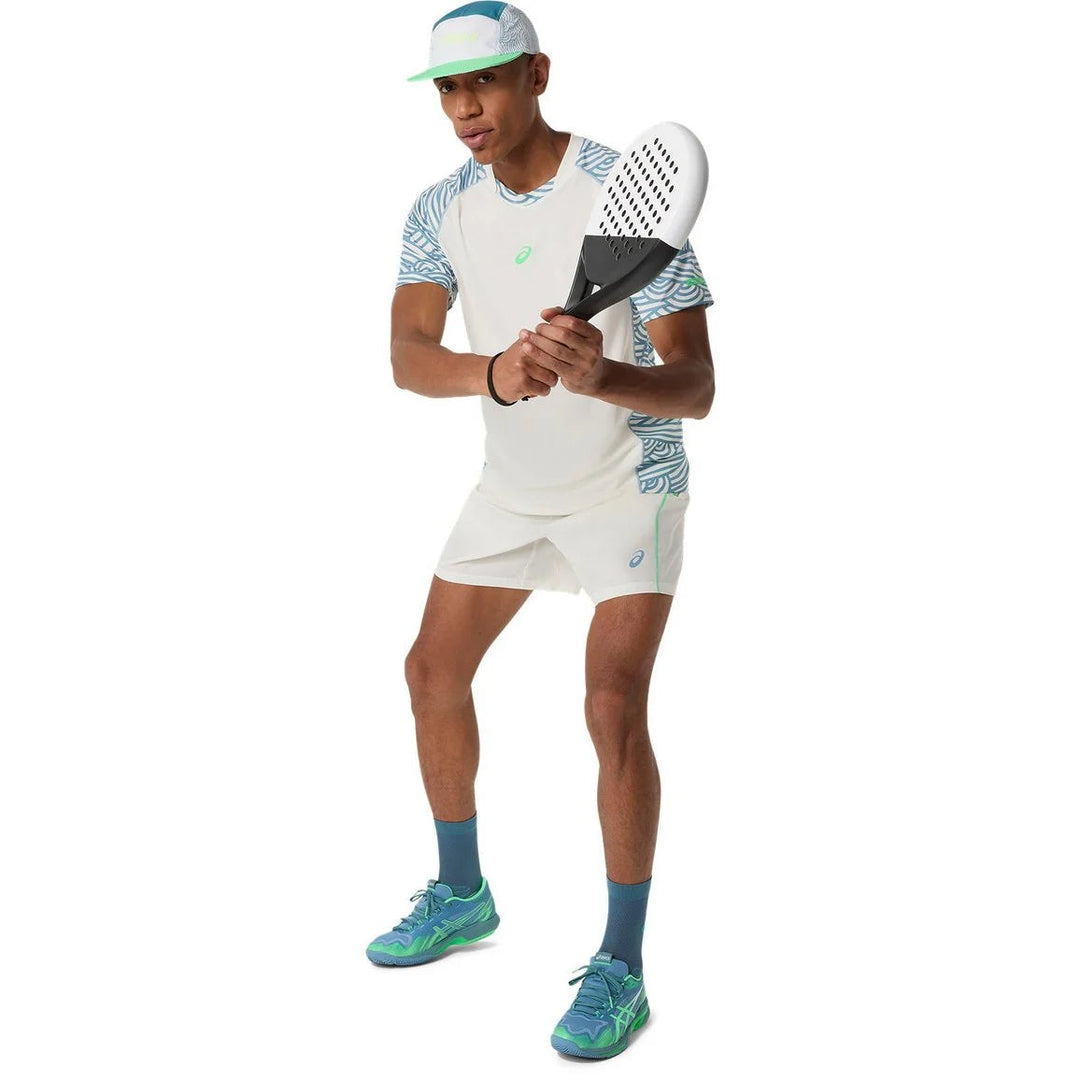 Padel Court All Over Print - Cream/Saba Blue