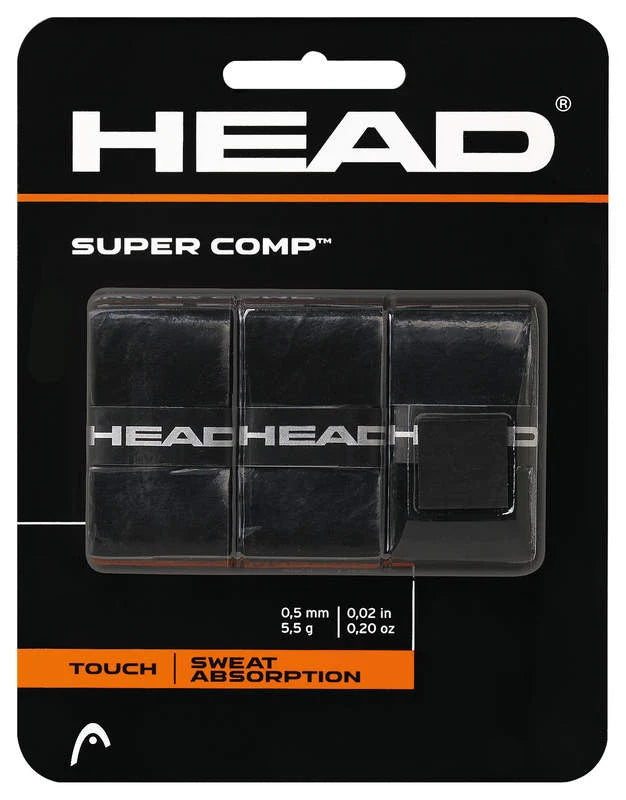 SuperComp - Overwrap Grip Black
