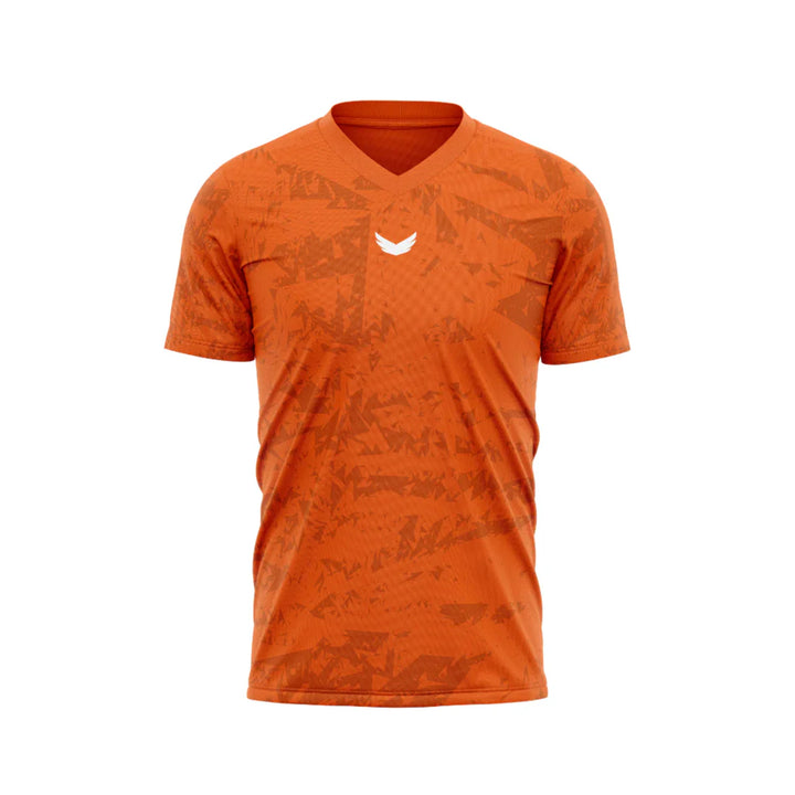 Marble Dri-Fit Padel T-Shirt - Orange