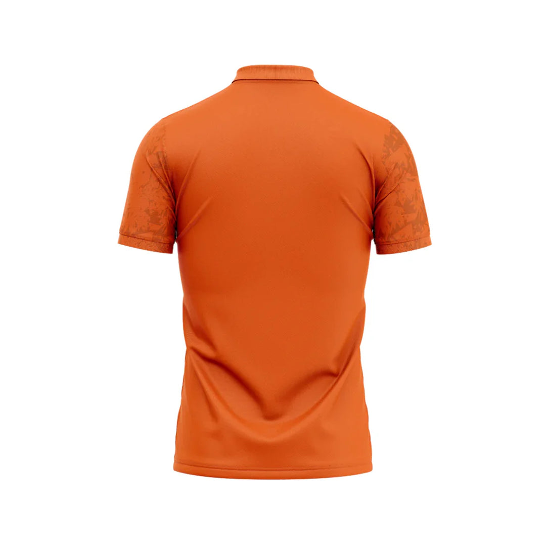 Marble Dri-Fit Padel T-Shirt - Orange