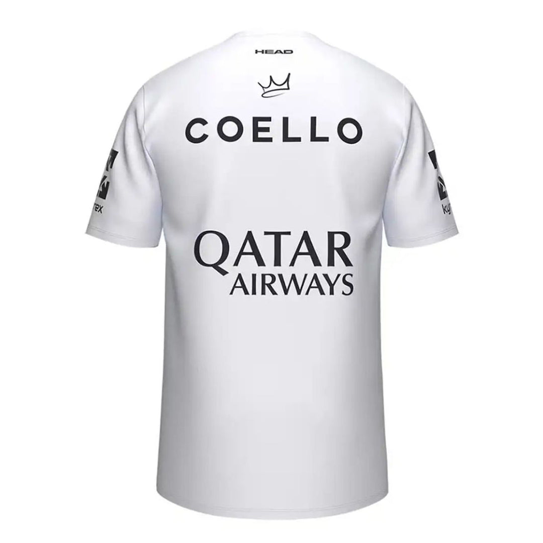Smu Arturo Coello Sponsors T-shirt /White