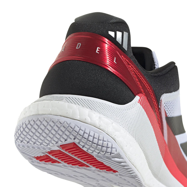 Crazyquick Padel - Ftwr White/Core Black/Lucid Red