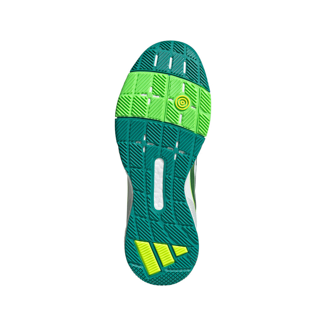 Crazyquick Ls Padel M - Ftwr White/Aurora Ivy/Lime Burst