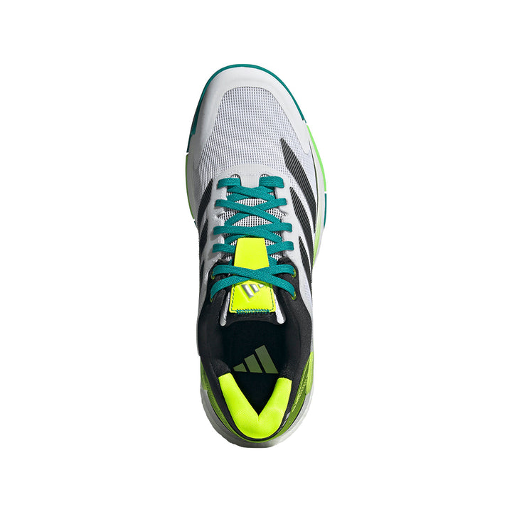 Crazyquick Ls Padel M - Ftwr White/Aurora Ivy/Lime Burst