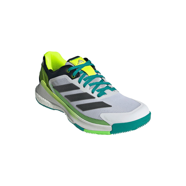 Crazyquick Ls Padel M - Ftwr White/Aurora Ivy/Lime Burst