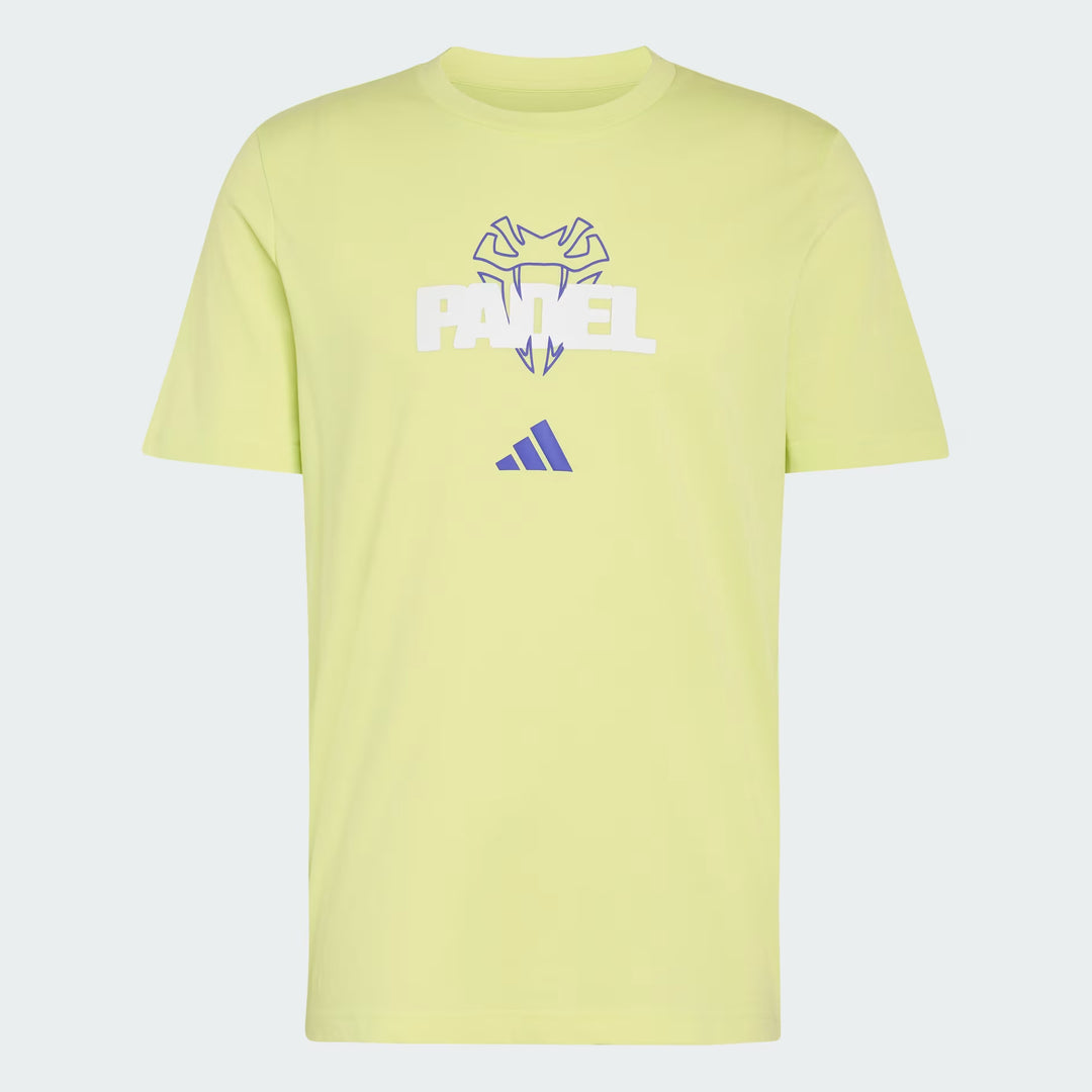 Adidas Padel Graphic T-shirt Yellow
