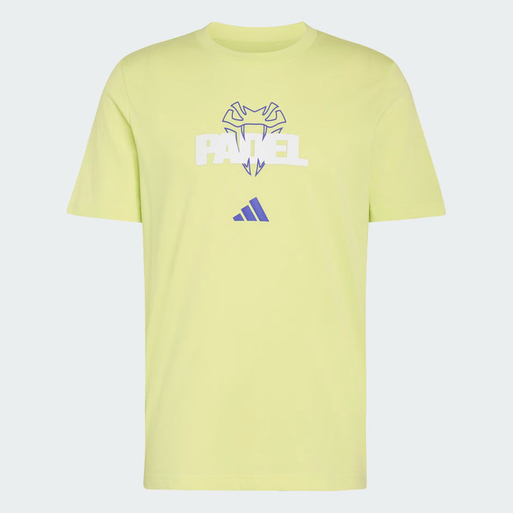Adidas Padel Graphic T-shirt Yellow