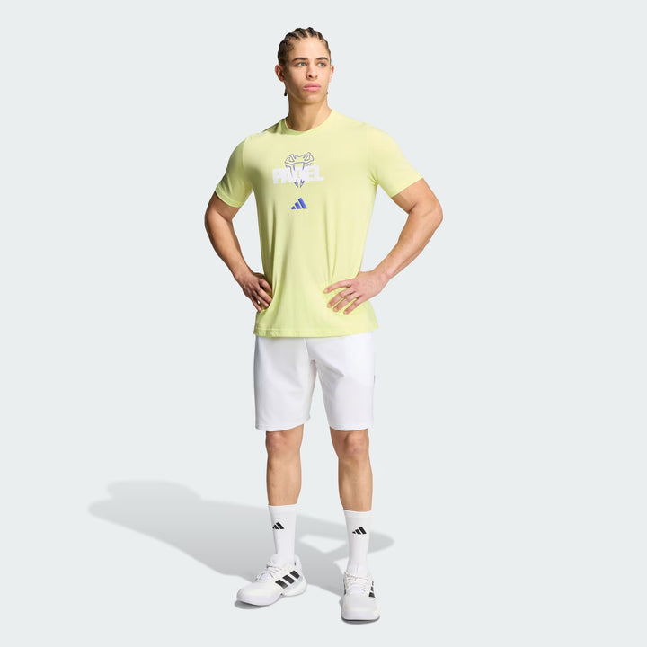 Adidas Padel Graphic T-shirt Yellow
