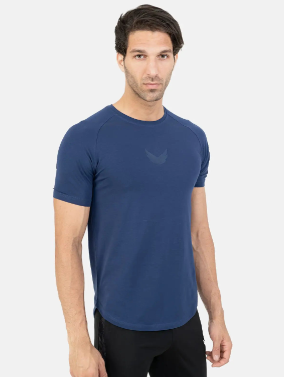 Cotton Tee - Navy Blue