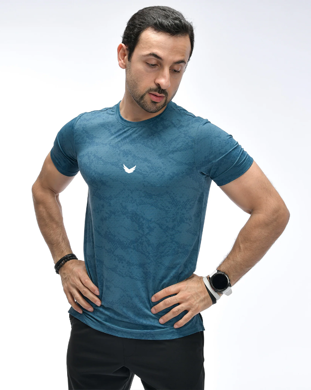 Rally Core T-shirt Navy Blue