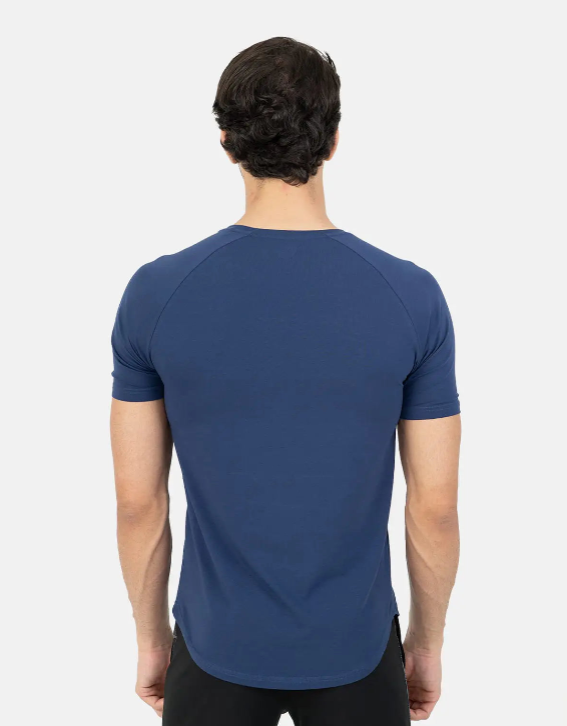 Cotton Tee - Navy Blue