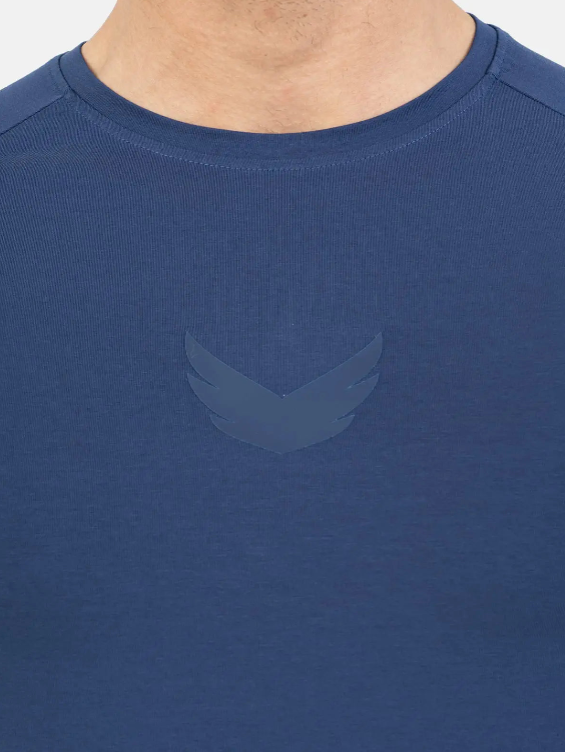 Cotton Tee - Navy Blue