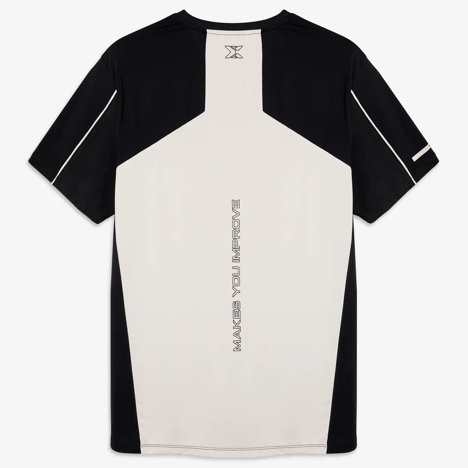 Men's Pro T-Shirt - Snowy / Jet Black