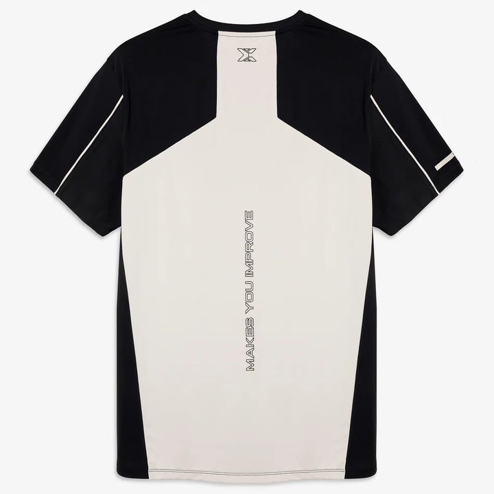 Men's Pro T-Shirt - Snowy / Jet Black