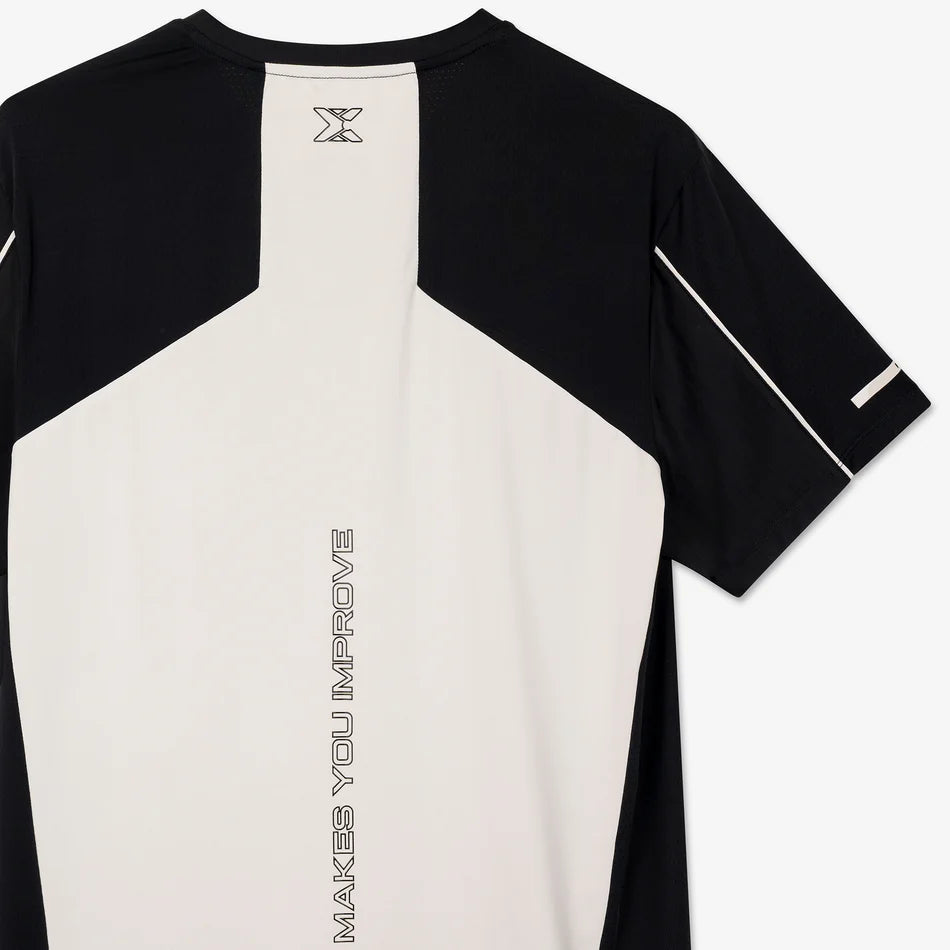 Men's Pro T-Shirt - Snowy / Jet Black