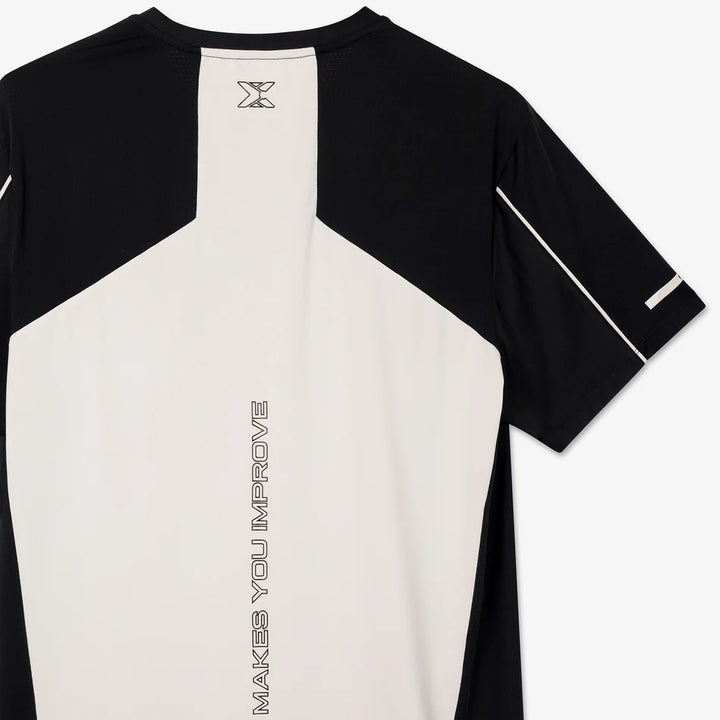Men's Pro T-Shirt - Snowy / Jet Black