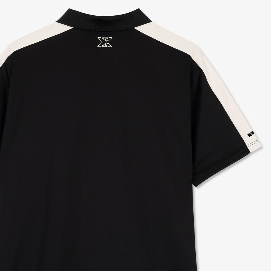 Men's Pro Polo T-Shirt - Jet Black/Snowy